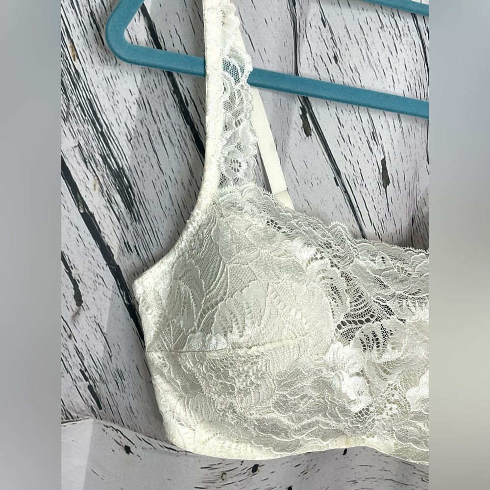SOMA CAMISOLE BRA IVORY 38D - Picture 2 of 7
